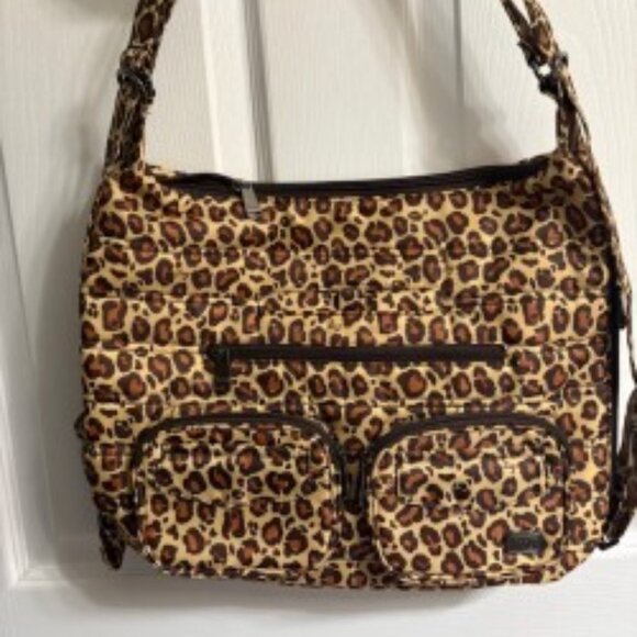 Lug-Zipliner Convertible Backpack-Leopard-NWOT - Picture 1 of 3